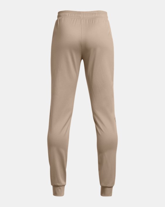 Boys' UA Brawler 2.0 Tapered Pants in Brown image number 1